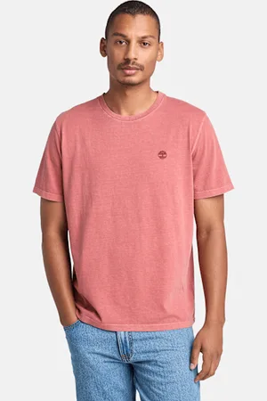 Timberland Camiseta de manga corta teñida en prenda Dunstan River para hombre en