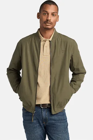 Timberland Chaqueta bómber duradera e impermeable para hombre en