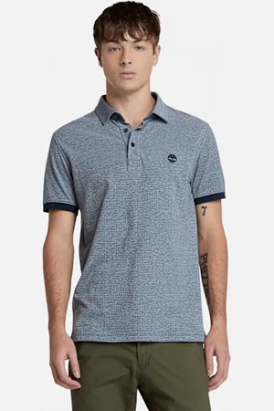 Timberland Polo de manga corta Oxford Baboosic Brook para hombre en oscuro