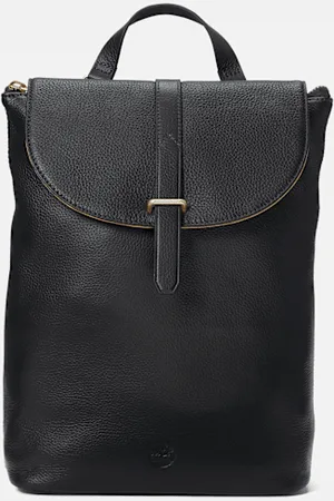 Timberland Mochila de cuero Tuckerman para mujer en negro