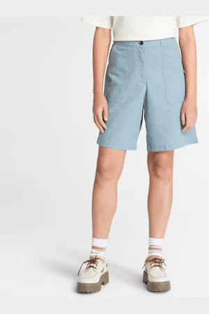 Timberland Bermudas de lino para mujer en claro