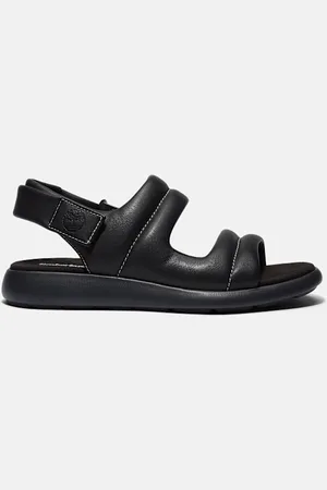 Timberland Sandalias Belmar Waves con tira trasera para mujer en negro