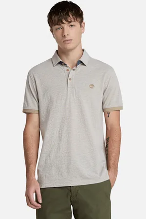 Timberland Polo de manga corta Oxford Baboosic Brook para hombre en