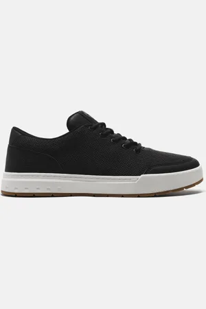 Timberland Zapatillas de caña baja con cordones Maple Grove para hombre en negro