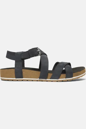 Timberland Sandalias Malibu Waves con cinta en el talón para mujer en negro