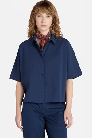 Timberland Camisa de manga corta para mujer en oscuro