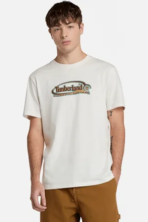 Timberland Camiseta con logotipo ovalado grande para hombre en
