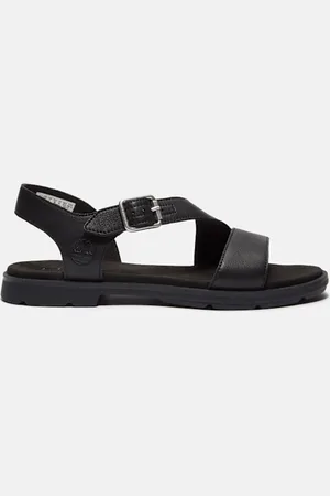 Timberland Sandalias con tira trasera Calista Bay para mujer en negro
