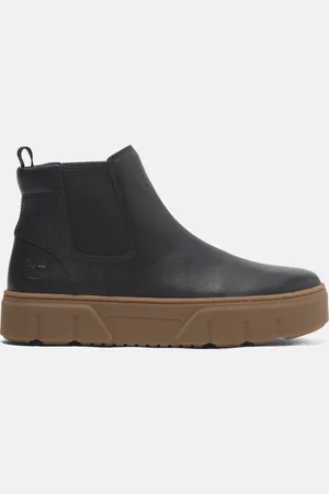 Timberland Zapatillas de media caña sin cordones Laurel Court para mujer en negro