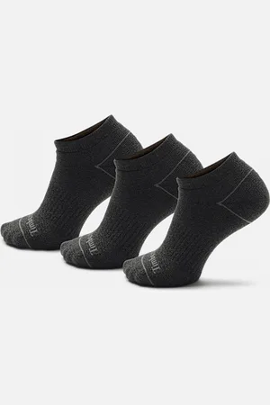 Timberland Paquete de 3 calcetines invisibles Bowden totalmente acolchados en oscuro