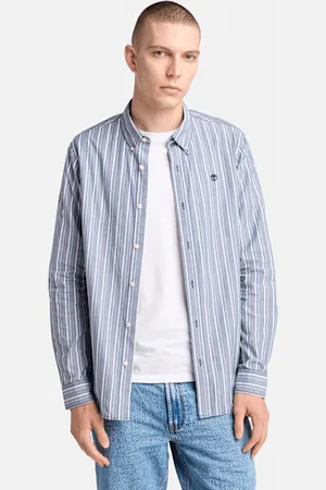Timberland Camisa a rayas para hombre en