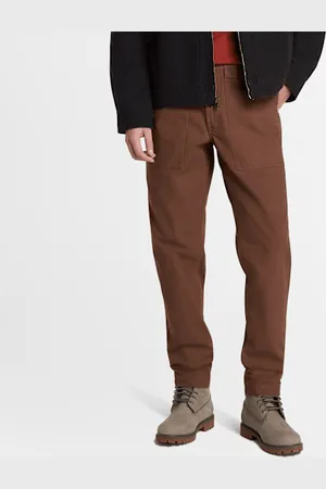 Timberland Pantalones de lona lavada y estilo militar Goffstown para hombre en