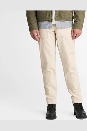 Timberland Pantalones de lona lavada y estilo militar Goffstown para hombre sin teñir