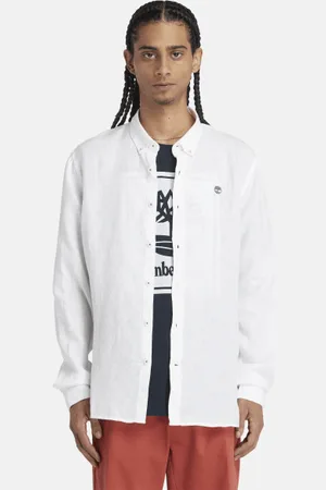 Timberland Camisa de lino Mill Brook para hombre en