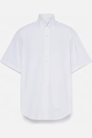 Timberland Camisa de manga corta en popelina elástica para hombre en
