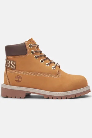 Timberland Botas 6 Inch Premium impermeables con cordones para niño (de 30