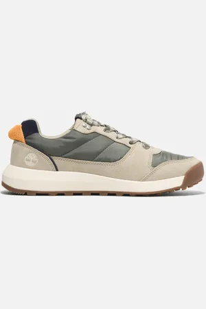 Timberland Zapatillas de caña baja con cordones Retro Swift para mujer en verde oscuro y