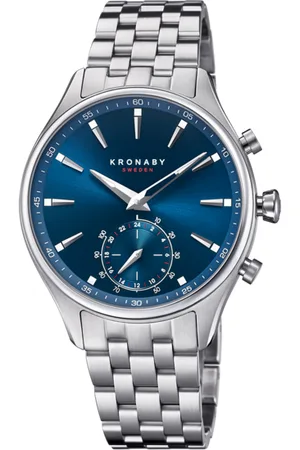 Kronaby Reloj S3119/1 Negro Correa De Acero Inoxidable 316l, Hombre