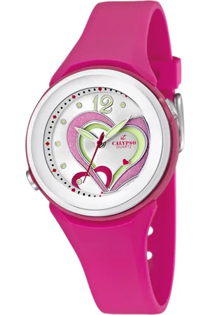 Calypso Reloj Trendy K5576/5 Plata Correa De Caucho, Mujer