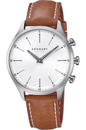 Kronaby Reloj S3125/1 Correa De Cuero, Hombre