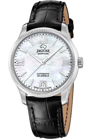 Jaguar Reloj Suizo De Mujer Héritage Blanco Nacarado J1000/a