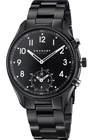Kronaby Reloj S0731/1 Negro Correa De Acero Inoxidable 316l, Hombre
