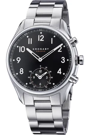 Kronaby Reloj S1426/1 Negro Correa De Acero Inoxidable 316l, Hombre