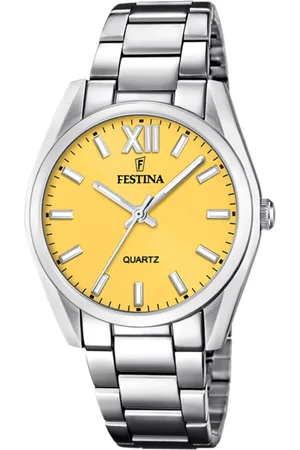 Festina Reloj De Mujer Alegría F20622/g Con Esfera Amarilla