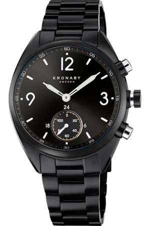 Kronaby Reloj S3115/1 Negro Correa De Acero Inoxidable 316l, Hombre