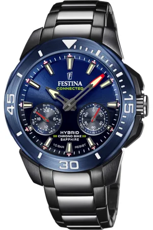 FESTINA SOLAR ENERGY F20657/4 AZUL ACERO INOXIDABLE 316L, HOMBRE