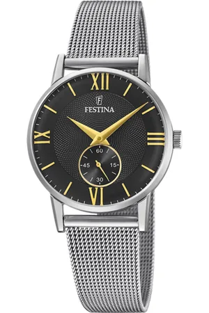 Festina Reloj De Mujer Retro F20572/4 Con Esfera Negra