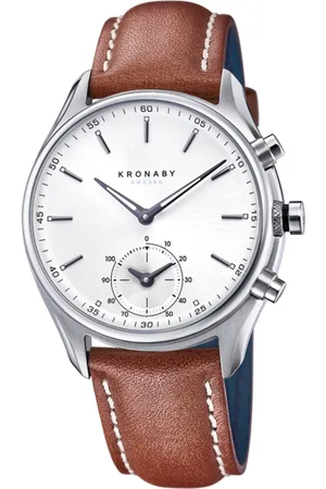 Kronaby Reloj S0713/1 Correa De Cuero, Hombre