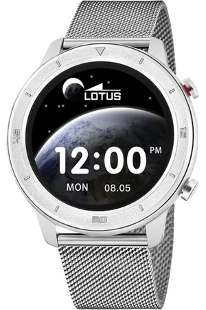 Reloj Lotus hombre Smartwatch correa negra acero inoxidable 316L