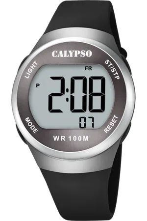 Reloj Calypso Digital Hombre caucho negro - K5809/4