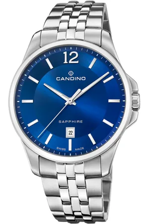 Candino Reloj Suizo Para Hombre, Colección Gents Classic Timeless Color Azul C4762/2