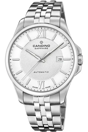 Candino Reloj Suizo Para Hombre, Colección Automatic Color Blanco C4768/1