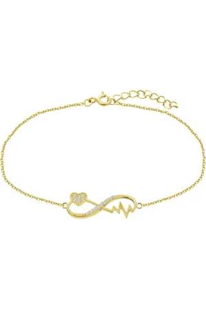 TIME ROAD Pulsera Infinito Hin00342/19 Oro, Mujer