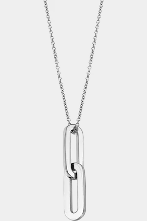 Lotus Collar Geométrico Urban Woman Ls2425-1/1 Acero Inoxidable 316l, Mujer