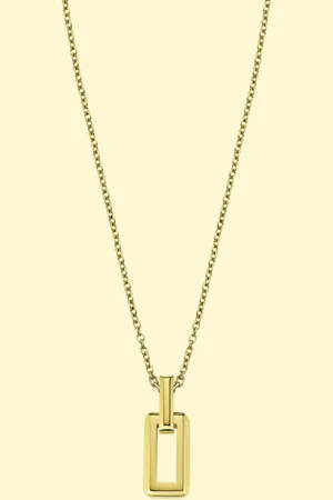 Lotus Collar Geométrico Urban Woman Ls2424-1/2 Acero Inoxidable 316l, Mujer