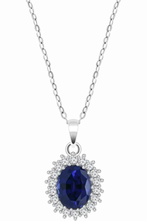 Lotus Collar Lp3459-1/1 Plata, Mujer