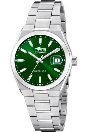 Lotus Reloj Automatic 18996/3 Verde Correa De Acero Inoxidable 316l, Hombre