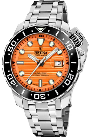Festina Reloj Swiss F20043/3 Naranja Hombre