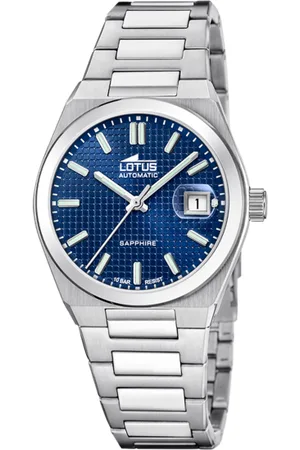 Lotus Reloj Automatic 18999/2 Azul Correa De Acero Inoxidable 316l, Hombre