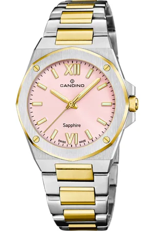 Candino Reloj Swiss Lady Elegance C4776/2 Rosa Correa De Acero Inoxidable 316l, Mujer