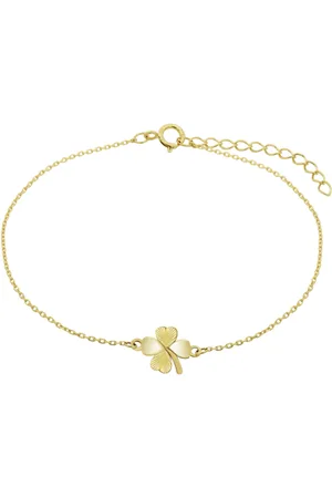 TIME ROAD Pulsera Trébol Hin00446/19 Oro, Mujer