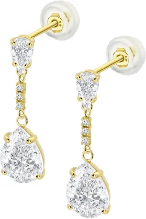 TIME ROAD Pendientes Hin00426 Oro, Mujer