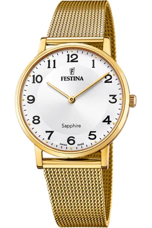 Festina Reloj F20022/5 Correa De Acero Inoxidable 316l, Hombre