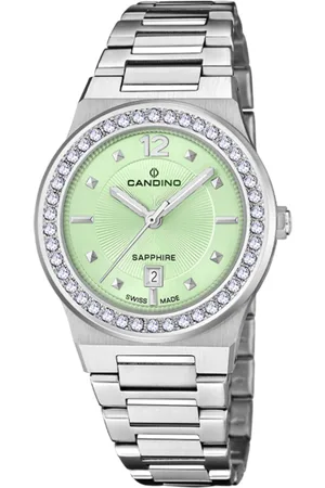Candino Reloj Swiss Lady Casual C4749/b Correa De Acero Inoxidable 316l, Mujer