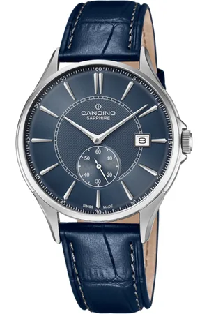 Candino Reloj Suizo Para Hombre, Colección Gents Classic Timeless Color Azul C4634/5
