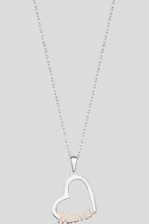 Lotus Collar Corazón Lp3403-1/1 Plata, Mujer